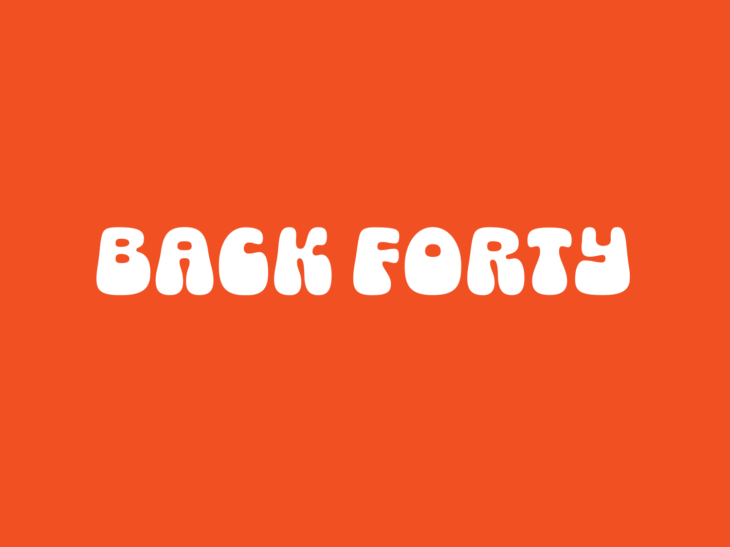 Back Forty
